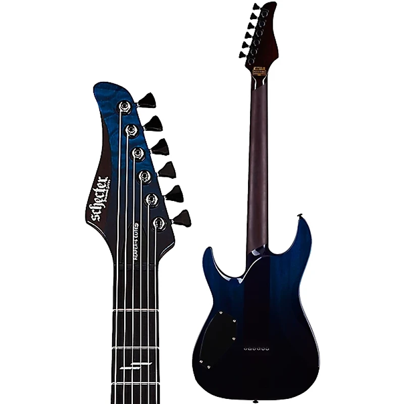 Schecter Guitar Research Reaper-6 Elite Electric Guitar Deep Ocean Blue