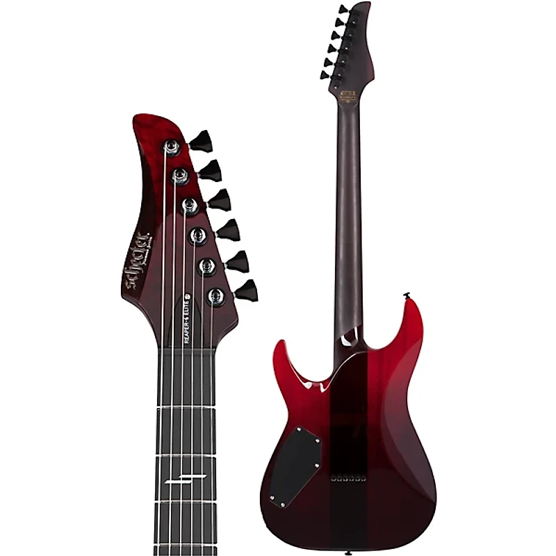 Schecter Guitar Research Reaper-6 Elite Electric Guitar Blood Burst