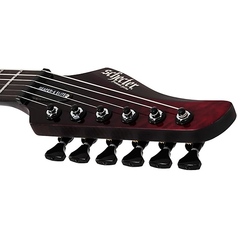 Schecter Guitar Research Reaper-6 Elite Electric Guitar Blood Burst