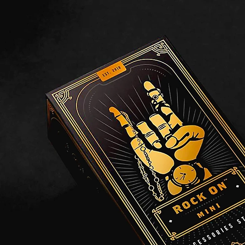 Luckies Rock On Headphone Stand Gold Small