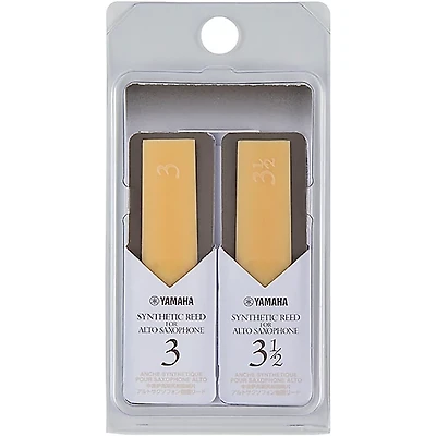 Yamaha Synthetic Alto Saxophone Reed Sample Pack; 3.0