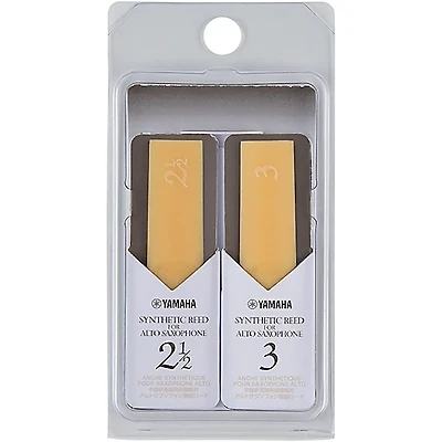 Yamaha Synthetic Alto Saxophone Reed Sample Pack; 2.5-3.0