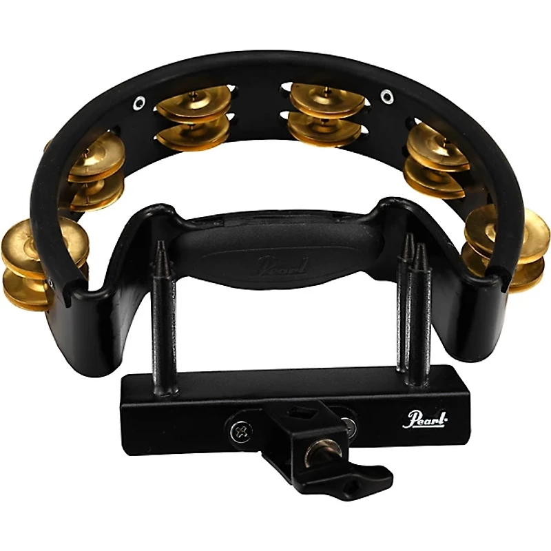 Pearl Quickmount Tambourine With Premium Brass Jingles