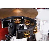 Pearl Quickmount Tambourine With Premium Brass Jingles