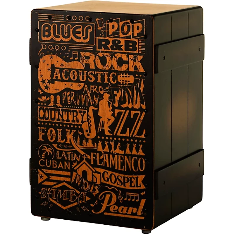 Pearl Primero Crate-Style Cajon, Music Genres