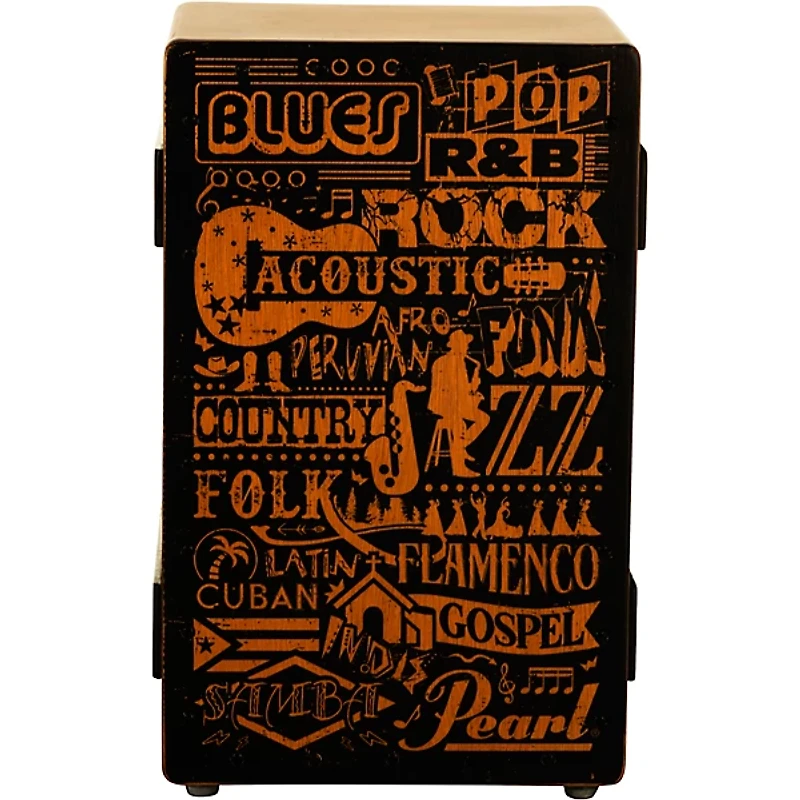 Pearl Primero Crate-Style Cajon, Music Genres