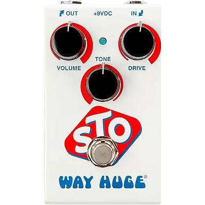 Way Huge Electronics Smalls STO Overdrive Effects Pedal White