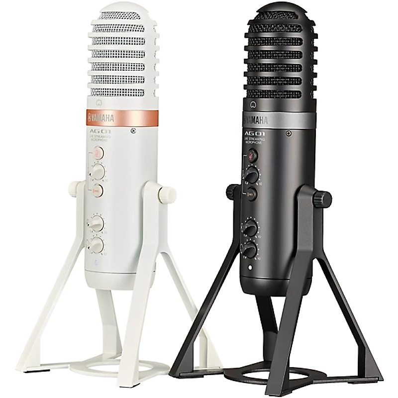 Yamaha AG01 Streaming Loopback Audio USB Microphone