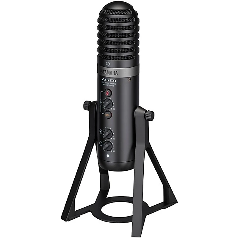 Yamaha AG01 Streaming Loopback Audio USB Microphone
