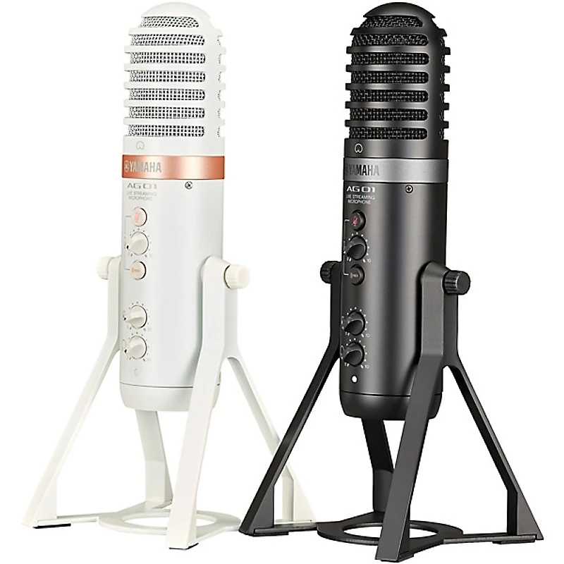 Yamaha AG01 Streaming Loopback Audio USB Microphone