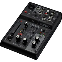 Yamaha AG03MK2 3-Channel Live Streaming Loopback Audio USB Mixer