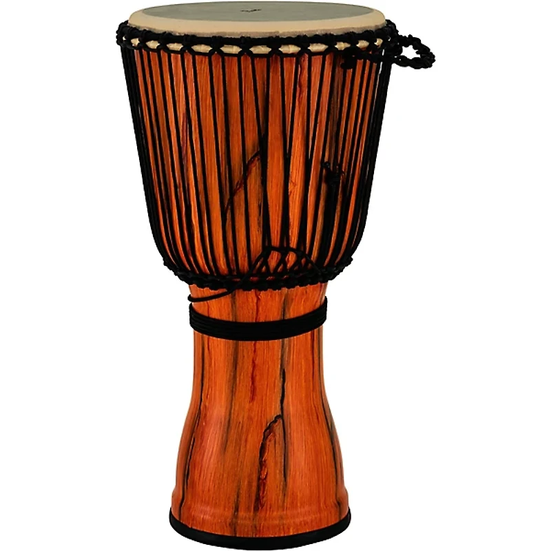 Pearl Rope-Tuned Djembe With Seamless Synthetic Shell