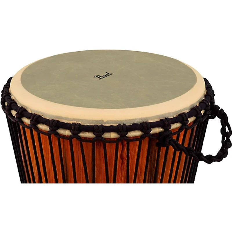Pearl Rope-Tuned Djembe With Seamless Synthetic Shell