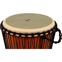 Pearl Rope-Tuned Djembe With Seamless Synthetic Shell