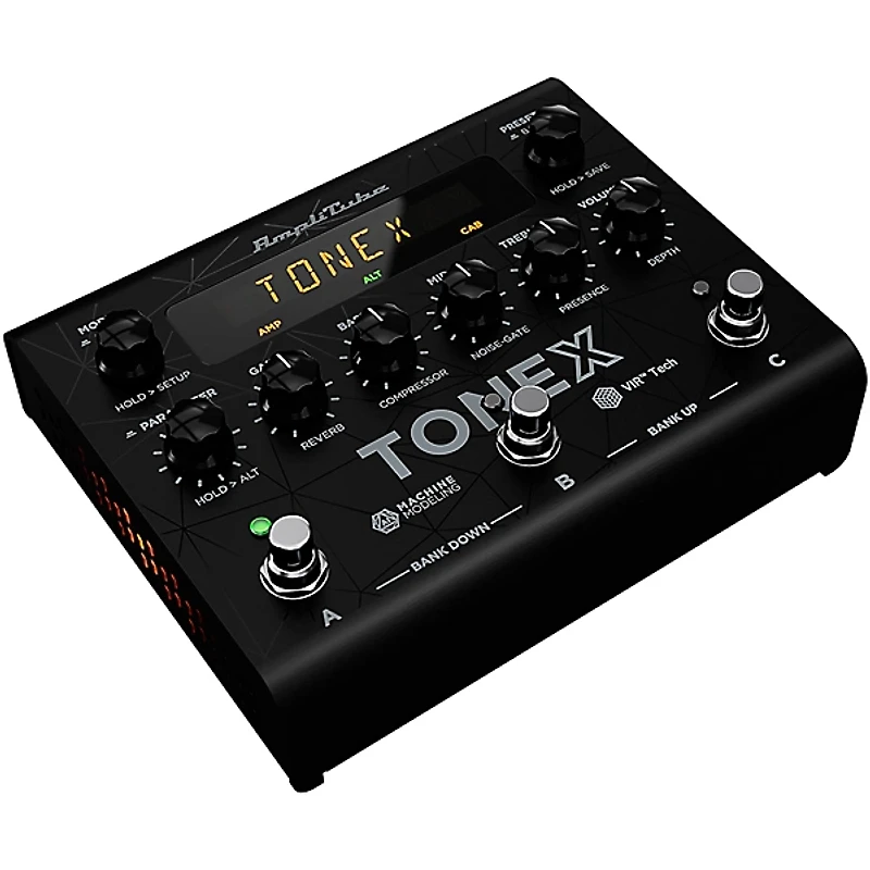 IK Multimedia TONEX Modeling Amp & Distortion Effects Pedal Black