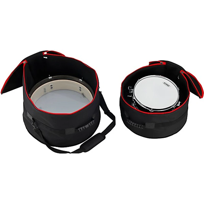 TAMA Standard Series Drum Bag Set for Club-JAM Pancake 10 x 3.5, 13 x 3.5, 12 x 4, 18 x 4 in. Black