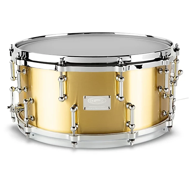 Orange County Drum & Percussion Limited-Edition Bell Brass Snare Drum With Tube Lugs 14 x 6.5 in.
