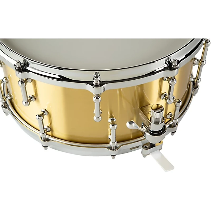 Orange County Drum & Percussion Limited-Edition Bell Brass Snare Drum With Tube Lugs 14 x 6.5 in.