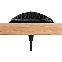 Shure MX392BE Condenser Boundary Microphone, Built-in Preamp, Attached 12' Unterminated Bottom-exit Cable (Supercardioid)