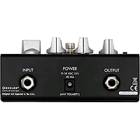 Genzler Amplification CRASH BOX-4 Classic Bass Distortion Effects Pedal Black