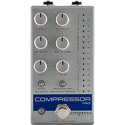 Empress Effects Compressor Mkii Silver Sparkle