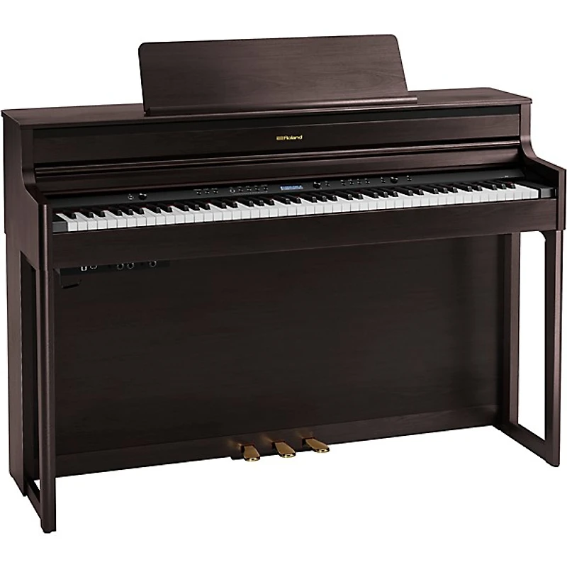 Roland HP704 Digital Upright Piano With Bench