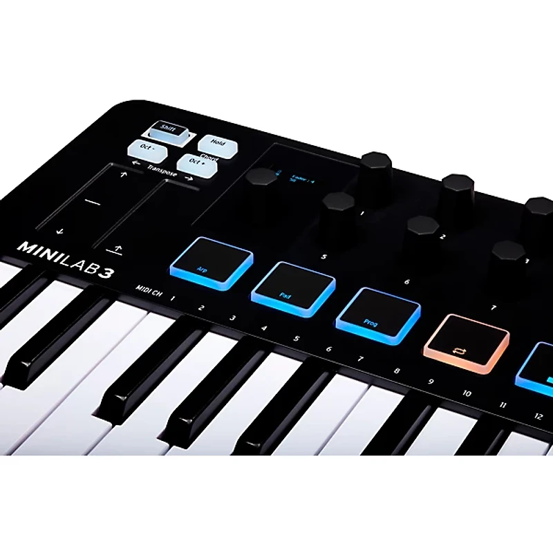 Arturia MiniLab 3 25-Key Hybrid Keyboard Controller -