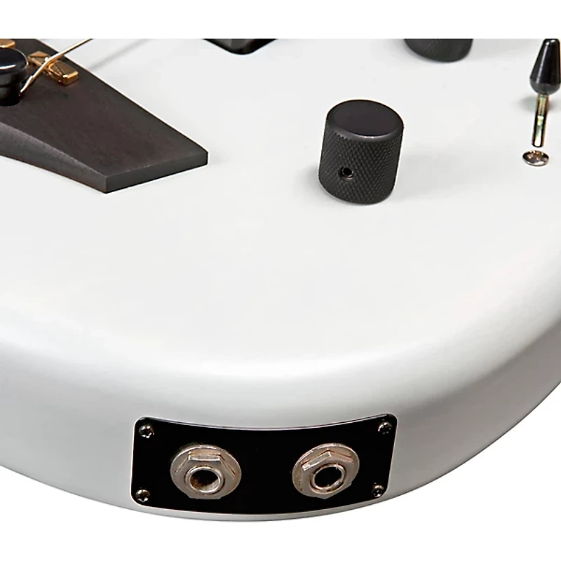 Godin RG-4 Ultra Electric Bass Guitar Carbon White