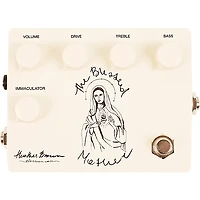 Heather Brown Electronicals The Blessed Mother V2 Overdrive Effects Pedal Cream
