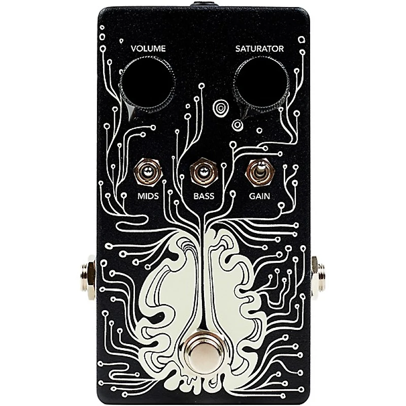 Heather Brown Electronicals Sensation Fuzzdrive Effects Pedal Black