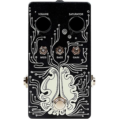 Heather Brown Electronicals Sensation Fuzzdrive Effects Pedal Black