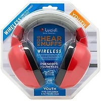 Lucid Audio Bluetooth Wireless Hearmuffs for Kids (5-10)