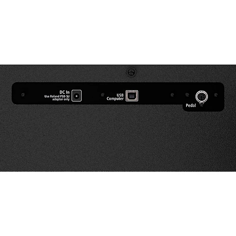 Roland F107 Digital Console Piano With Bench Black