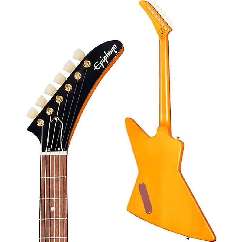 Epiphone 1958 Korina Explorer Outfit Electric Guitar Aged Natural