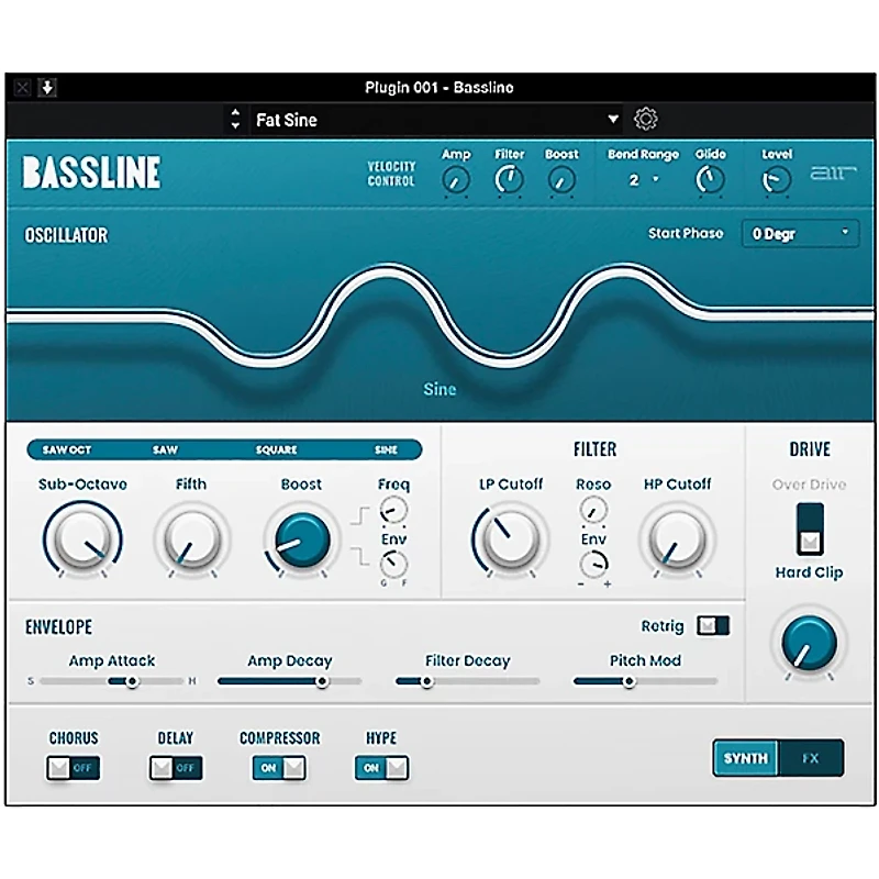 Air Music Tech Bassline