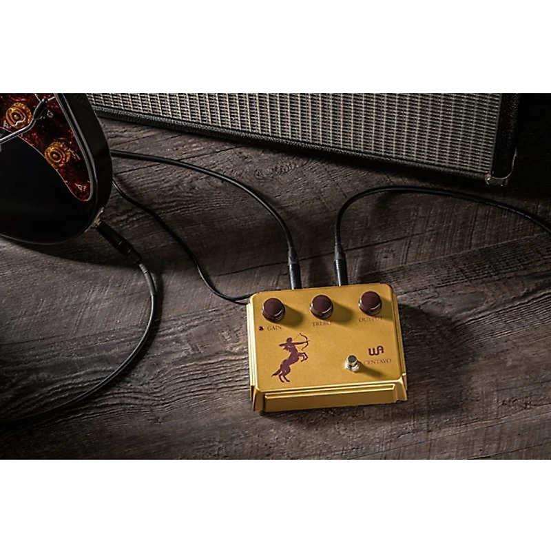 Warm Audio WA-CV Centavo Overdrive Guitar Effects Pedal Gold