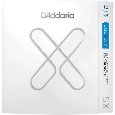 D'Addario XS Acoustic 80/20 Bronze Coated Guitar Strings