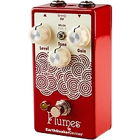 EarthQuaker Devices Plumes Small Signal Shredder Overdrive Effects Pedal Cherry Bomb