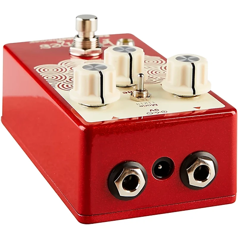 EarthQuaker Devices Plumes Small Signal Shredder Overdrive Effects Pedal Cherry Bomb