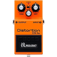 BOSS DS-1W Waza Craft Distortion Effects Pedal Orange