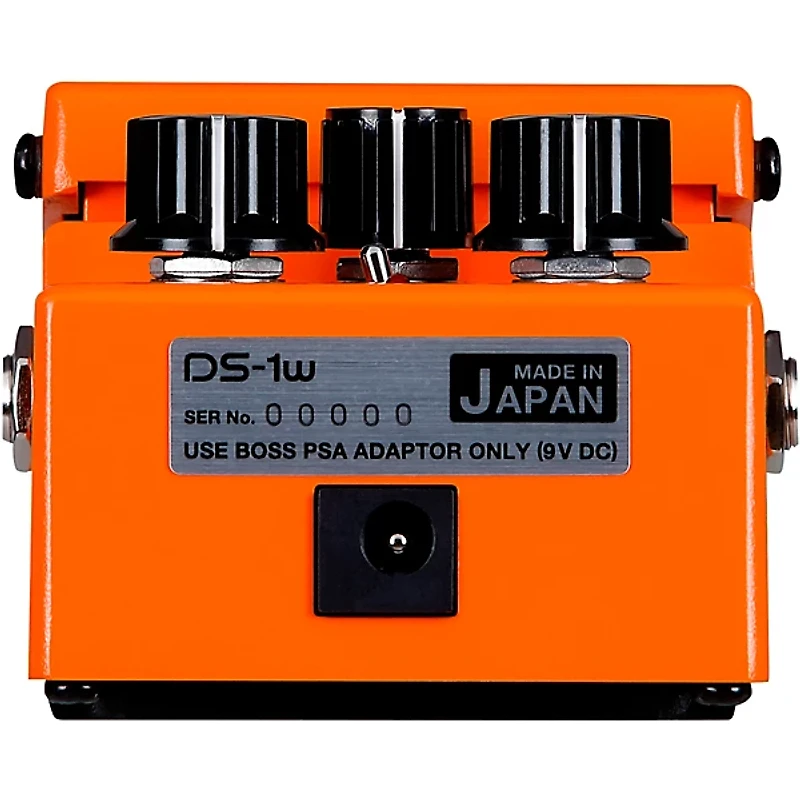 BOSS DS-1W Waza Craft Distortion Effects Pedal Orange