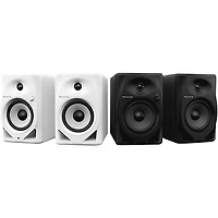 Pioneer DJ DM-50D-W 5" Desktop Monitor System, White