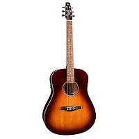 Seagull Maritime SWS Mahogany GT Presys II Dreadnought Acoustic-Electric Guitar Burnt Umber