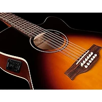 Seagull S12 CH CW GT Presys II 12-String Cutaway Acoustic-Electric Guitar Sunburst