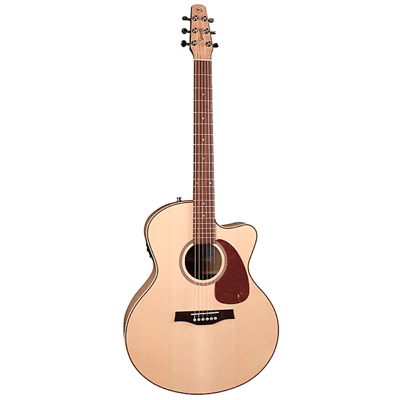 Seagull Performer CW Mini-Jumbo HG Presys II Cutaway Acoustic-Electric Guitar Natural