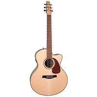 Seagull Performer CW Mini-Jumbo HG Presys II Cutaway Acoustic-Electric Guitar Natural