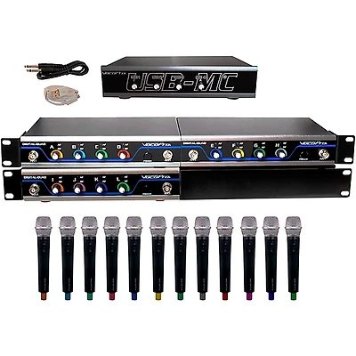 VocoPro USB-ACAPELLA- -Channel Wireless Microphone/USB Interface Package