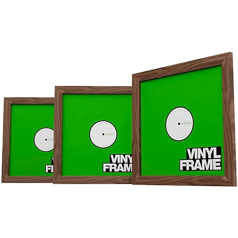 Glorious Vinyl Frame Set Rosewood (Set of 3)