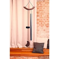 MEINL Sonic Energy Curved Suspension Moon Meditation Chimes 125 cm. Silver
