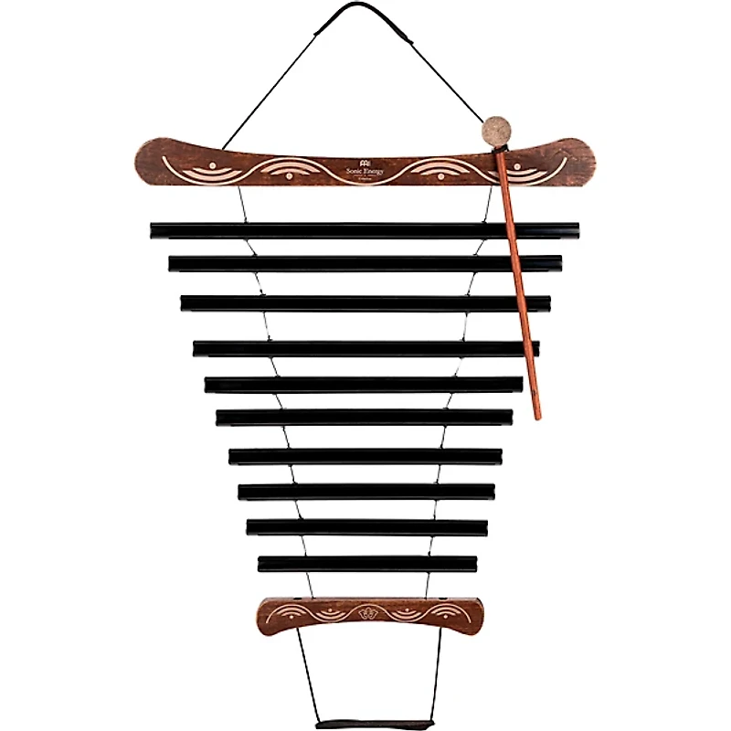 MEINL Sonic Energy Meditation Flow Chimes - C Minor Black